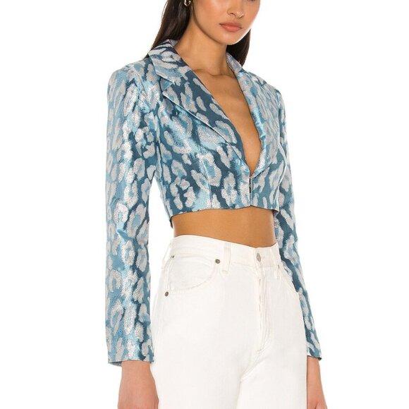 NWOT NBD Hera Cropped Blazer size small - Picture 3 of 8